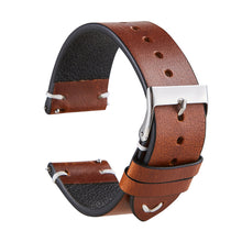 Load image into Gallery viewer, Six-color Retro Oil Wax Discoloration Leather Watch Strap
