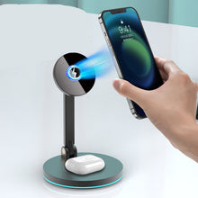 Load image into Gallery viewer, Compatible with Apple 2 In 1 Magnetic Wireless Charger Stand
