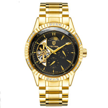 Load image into Gallery viewer, Men's Fashion Mechanical Watch With Stainless Steel Strap
