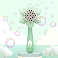 Load image into Gallery viewer, Portable Bubble Sunflower Shape Bubble Machine Toy

