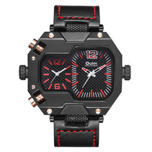 Load image into Gallery viewer, Men's Casual Quartz Watch With Dual Time Zone Large Dial
