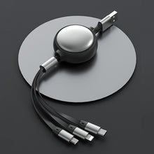 Load image into Gallery viewer, 3 In1 USB Cable Micro USB Type C Cable 3 In 1 Charging Cable
