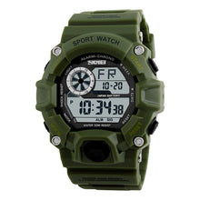 Load image into Gallery viewer, Waterproof Multifunctional Mountaineering Electronic Watch
