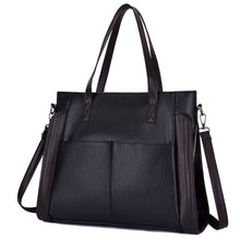 Load image into Gallery viewer, Large-capacity Soft Leather Single-shoulder Messenger Bag
