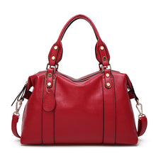 Load image into Gallery viewer, Young Women's Fashionable Casual Leather Messenger Bag
