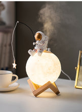 Load image into Gallery viewer, Astronaut Figurines Home Decoration Resin Spaceman Night Light
