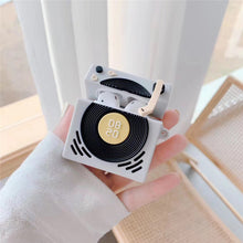 Load image into Gallery viewer, Retro Creative Gramophone Nostalgic Silicone Headphone Case

