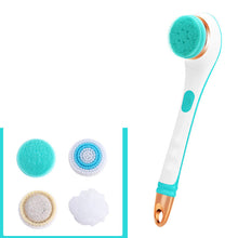 Load image into Gallery viewer, Electric Bath Brush Silicone Back Scrubber USB Rechargeable
