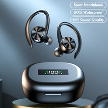 Load image into Gallery viewer, Wireless Bluetooth Headset Binaural  Hanging Ear Type
