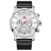 Load image into Gallery viewer, Fashion Casual Three-pin Men's Leather QuartzWatch
