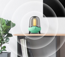 Load image into Gallery viewer, Portable Wireless Bluetooth Speaker Flickering Ambient Light

