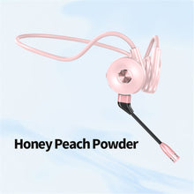 Load image into Gallery viewer, Bone Conduction Bluetooth Headset Long Detachable
