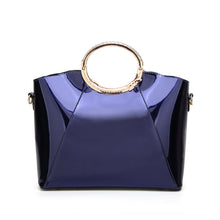 Load image into Gallery viewer, Korean Style Bright Leather Lady's Messenger Bag
